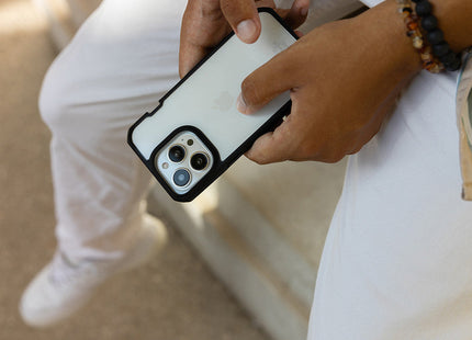 ITSKINS Estuche Hybrid R Solid iPhone 14 Pro, AP4X-HYBSO-PBTR