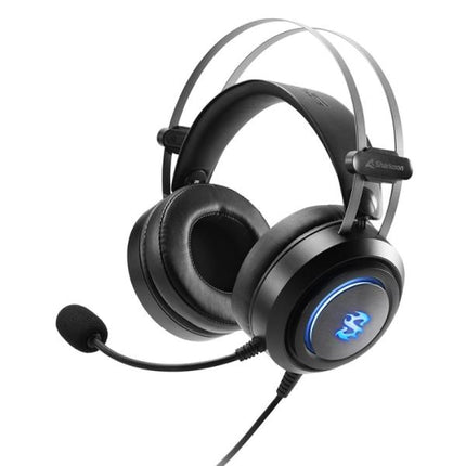 Headset Gaming Sharkoon Skiller SGH30 | Sonido Virtual 7.1 | Micrófono Integrado | Iluminación RGB | USB