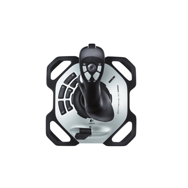 Joystick Logitech Extreme 3D Pro | Ergonómico | 12 Botones Programables | Precisión Avanzada