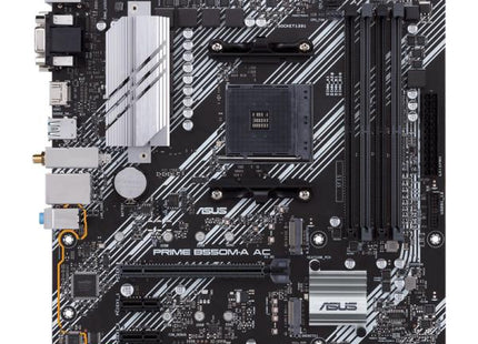 Tarjeta Madre ASUS Prime B550M-A AC | Micro ATX | DDR4 | Wi-Fi 6 | PCIe 4.0