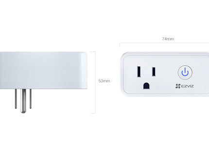 EZVIZ enchufe inteligente wifi, CS-T30-10B-US