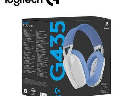 Headset Logitech Gaming G435 Lightspeed | Inalámbrico | Bluetooth | Micrófono Integrado