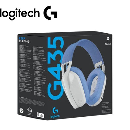 Headset Logitech Gaming G435 Lightspeed | Inalámbrico | Bluetooth | Micrófono Integrado