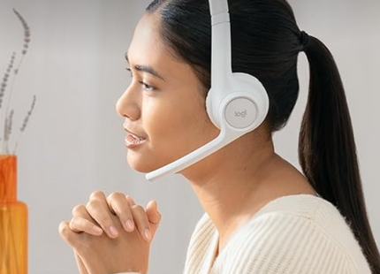 Headset Logitech Zone 300 | Inalámbrico | Bluetooth | Micrófono con Cancelación de Ruido