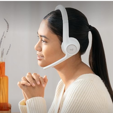 Headset Logitech Zone 300 | Inalámbrico | Bluetooth | Micrófono con Cancelación de Ruido