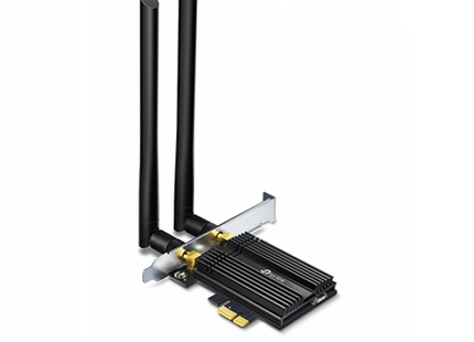 TARJETA DE RED TP LINK ARCHER TX50E PCI-E WI-FI 6 BLUETOOTH 5.0 AX3000 2.4 GHZ 5 GHZ NEGRO