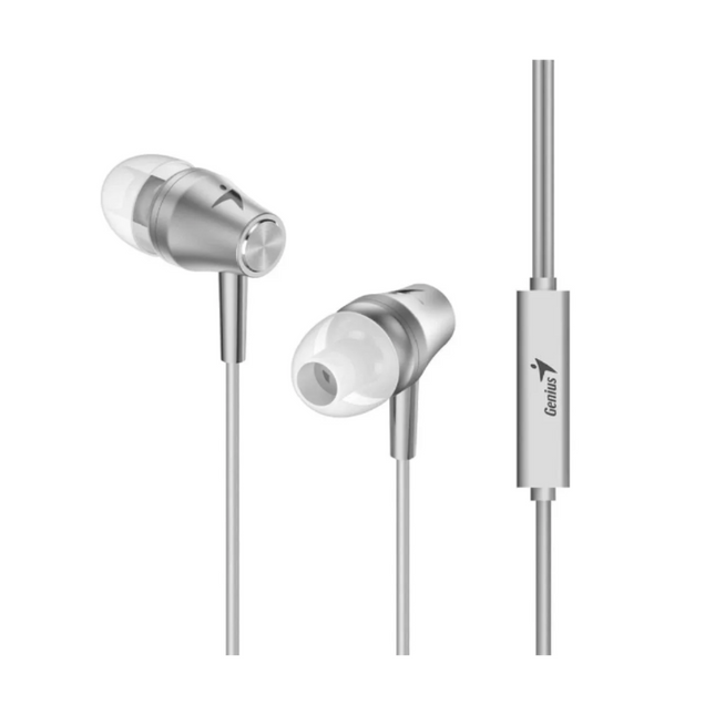 Audífono Genius HS-M360 | Alámbrico 3.5mm | Micrófono Integrado | Diseño Liviano