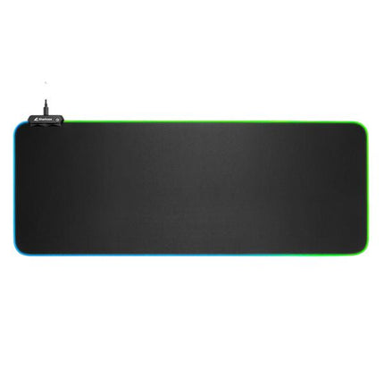 Mouse Pad Gaming Sharkoon 1337 RGB V2 900 | XL | Iluminación RGB | Superficie de tela optimizada | Base antideslizante