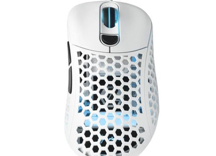 Iluminación RGB personalizable mouse Sharkoon Light² 200 en setup gaming