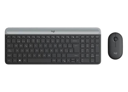 Teclado y Mouse Logitech Slim MK470 | Inalámbrico | Diseño Ultra Delgado