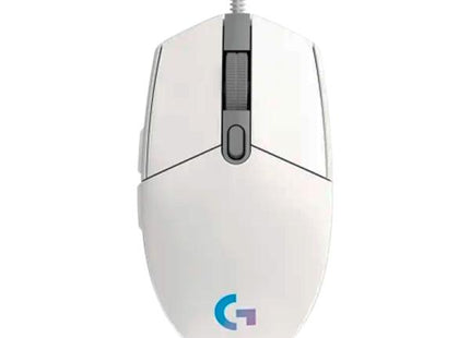 Empaque completo del mouse gaming Logitech G203 LIGHTSYNC