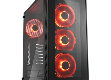 CASE GAMING RGB SHARKOON TG5 VENTILADORES 4 DE 120MM CON VIDRIO LATERAL Y FRONTAL 4044951020560