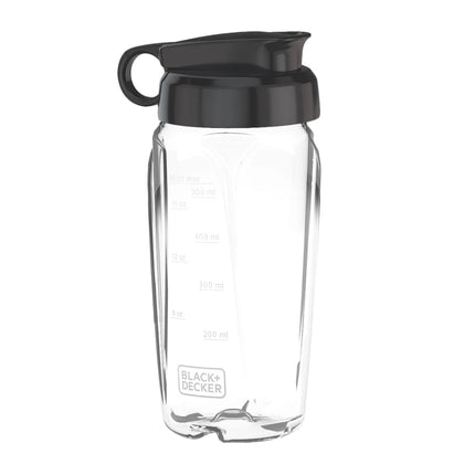 Licuadora Digital Black+Decker BL1840MS | 700 W | 3 Velocidades + Pulso + 2 Programas Automáticos | Jarra Vidrio 1.5 L | Vaso Personal 500 ml