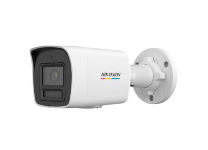 Cámara IP Hikvision DS-2CD1067G2H-LIU tipo bullet 6MP vista frontal con lente ColorVu