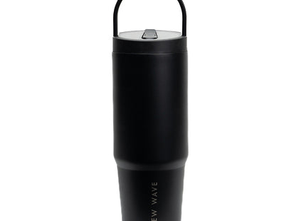 Vaso térmico New Wave 900ml acero inoxidable con tapa y pajilla antiderrames