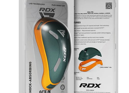 RDX Copa Protectora Polygel Gris, GCX-NGG-N