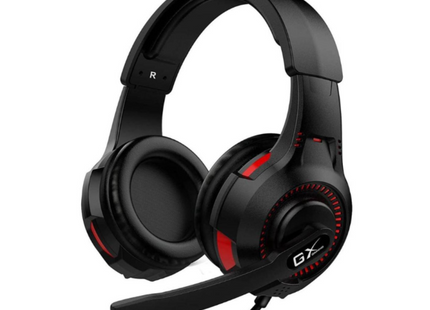 Headset Gaming Genius HS-G600V vista frontal con micrófono ajustable