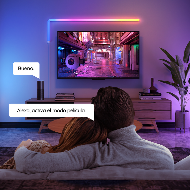 Lámpara de Pared Govee Glide Wall Light 6+1 H6062 | RGBIC | Control por App y Voz