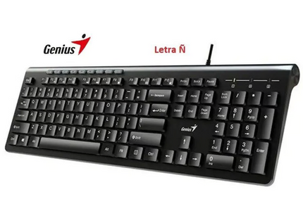 Conexión USB del teclado Genius SlimStar 230II para Plug and Play