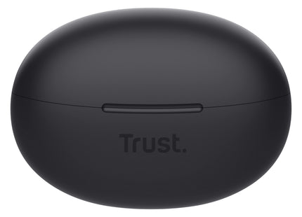 Audífonos Trust negro en empaque original con accesorios incluidos