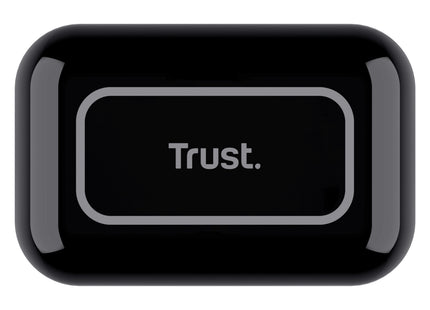 Vista completa audífonos Trust BT 23712 con accesorios incluidos