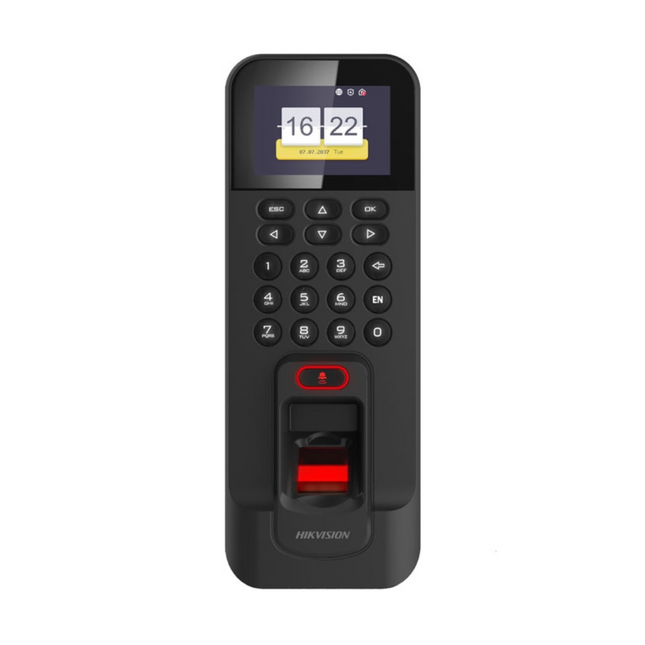 Control de Acceso Hikvision K1T804MF | Cerradura Magnética de Una Puerta DS-K4H258S | Controlador de Acceso DS-KAS261