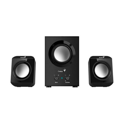 Parlantes 2.1 Genius SW-2.1 300 | 10W RMS | Subwoofer 3” | Satélites 2.5” | Jack 3.5mm