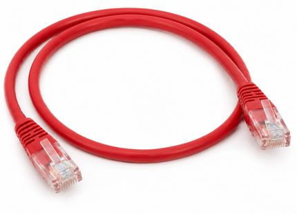Panduit TX6A-28™ UTP28X1RD Patch Cord Cat 6A UTP de 1 Pie, 28 AWG, RJ45, Rojo