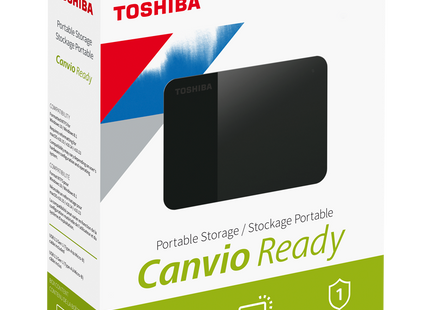 Toshiba Disco Duro Externo Canvio Ready 1 TB, HDTP310XK3AA
