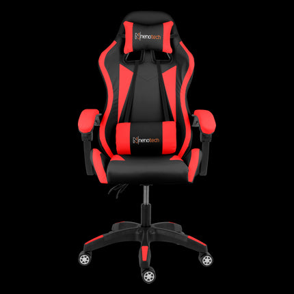 Nenotech silla gaming max negro/rojo 220LB,90-135G,GL2 -A62535