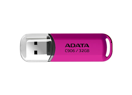 Memoria USB ADATA | 32GB | USB 2.0 | C906 Rosa | AC906-32G-RPP
