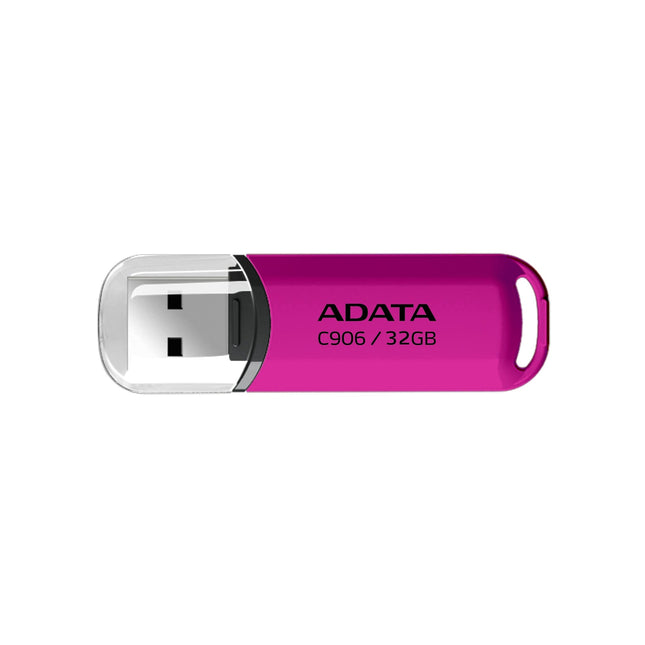 Memoria USB ADATA | 32GB | USB 2.0 | C906 Rosa | AC906-32G-RPP