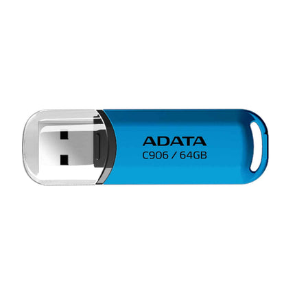 Memoria USB ADATA C906 | 64GB | USB 2.0 | Azul | AC906-64G-RWB