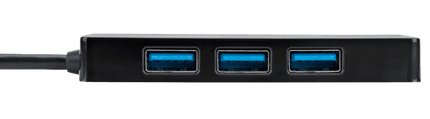 Targus hub USB 3.0 4 puertos ACH124US - puerto USB en uso
