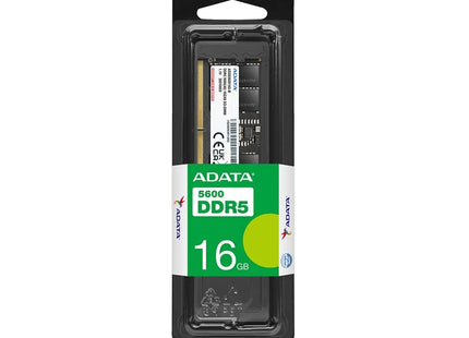 Memoria RAM ADATA Premier | 16GB | DDR5 5600MHz | 5V | AD5U560016G-S