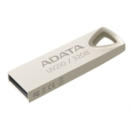Memoria USB ADATA AUV210-32G-RGD | 32GB | USB 2.0 | Ultra compacta