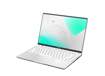 Teclado retroiluminado de laptop Gigabyte Aero 14 OLED con teclas en español