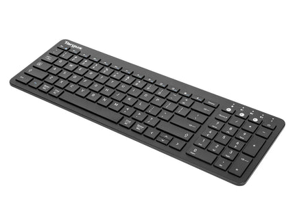 Targus AKB863US Teclado Inalámbrico Bluetooth Midsize Multi-Device Antimicrobial Negro
