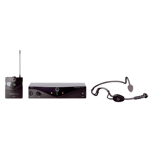 AKG Perception Wireless 45 Sports Set micrófono inalámbrico de diadema - receptor, transmisor y micrófono C544L