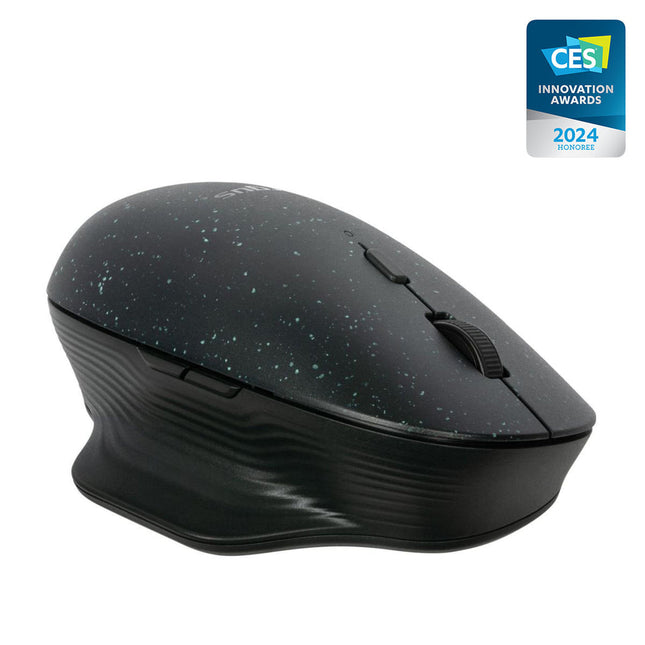 Targus Mouse Wireless ErgoFlip EcoSmart Ambidiestro Negro AMB586GL - vista principal, premio CES
