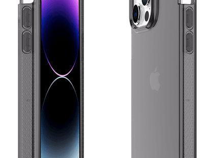ITSKINS Estuche Spectrum R Clear iPhone 14 Pro Max, AP4M-SPECM-SMOK