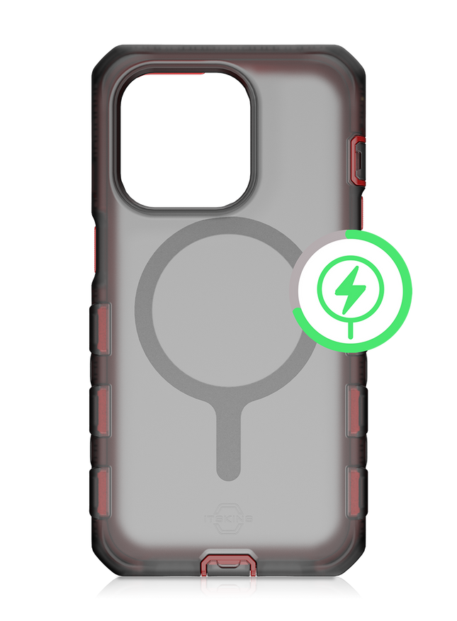 ITSKINS Estuche Supreme R Frost iPhone 14 Pro Max, AP4M-VAMFR-RDBK