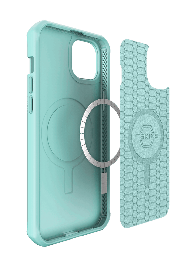 ITSKINS Estuche Spectrum R Silk iPhone 14, AP4N-HMASI-LBLU