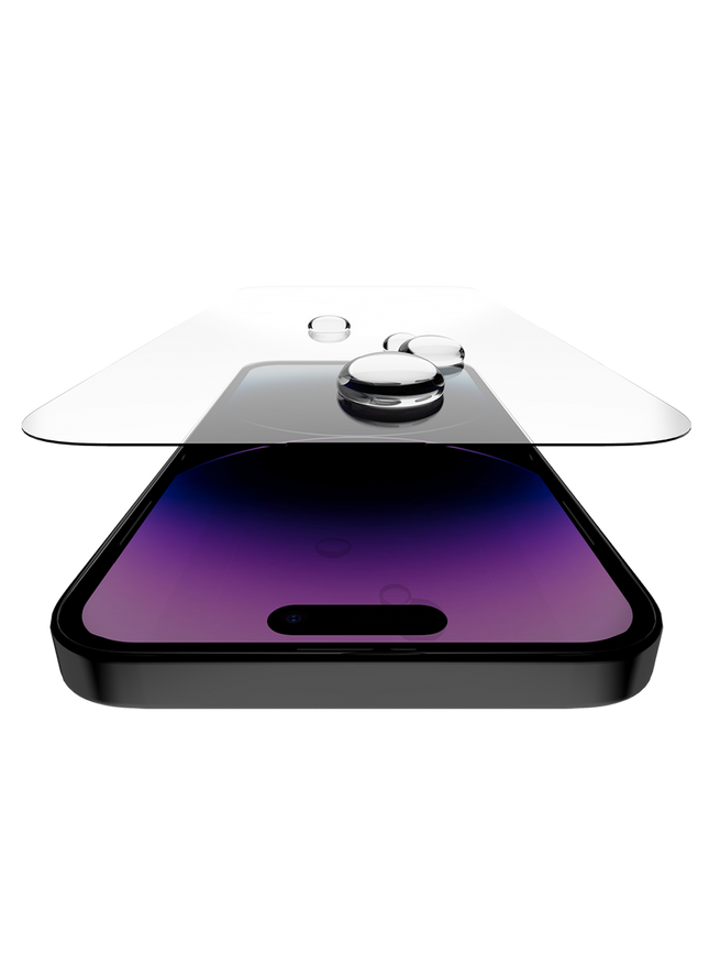 ITSKINS Mica Supreme Glass iPhone 14 Pro, AP4X-SUGLS-TRSP