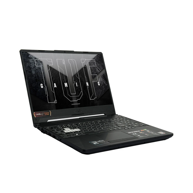 ASUS TUF Gaming A15 R5-7535HS vista lateral izquierda con puertos