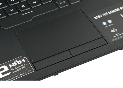 Laptop ASUS TUF Gaming A15 FA506NC vista completa abierta