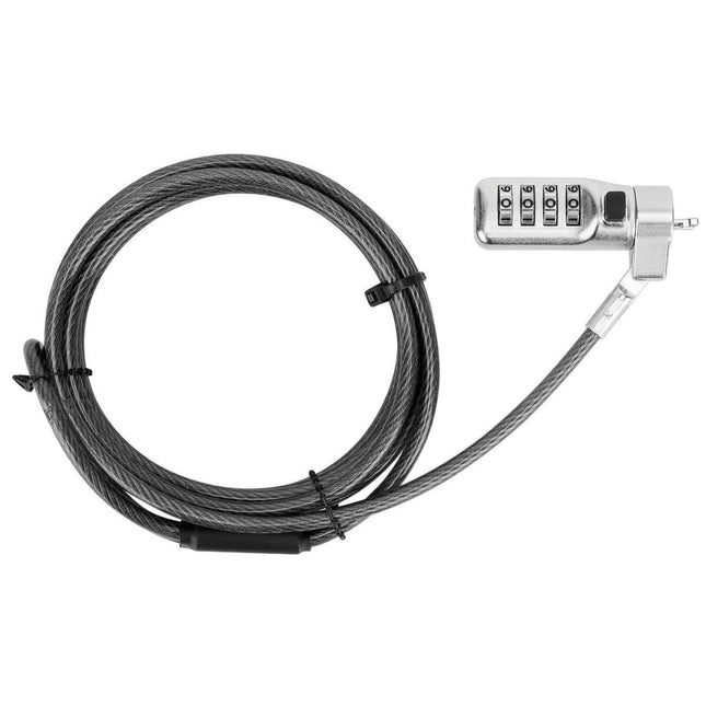 Targus DEFCON Compact candado con cable serializado - vista frontal del producto