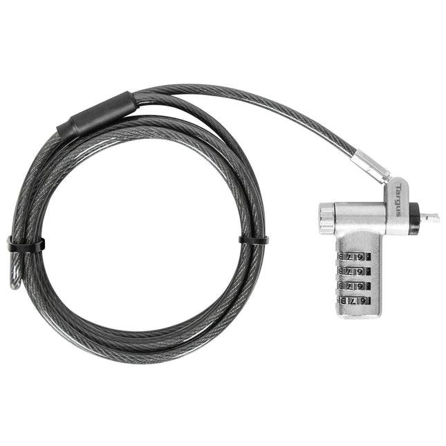 Targus Candado Defcon Ultimate Universal de Combinacion Reseteable ASP96RGLX - vista principal