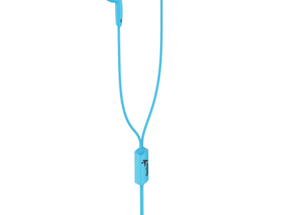 Audífono Genius HS-M320 | Alámbrico | Jack 3.5mm | Micrófono Integrado | Celeste
