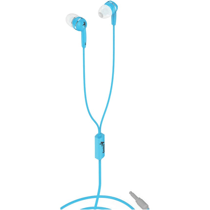 Audífono Genius HS-M320 | Alámbrico | Jack 3.5mm | Micrófono Integrado | Celeste